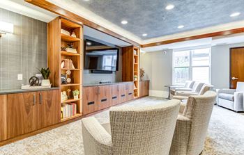 Relaxing tv media room